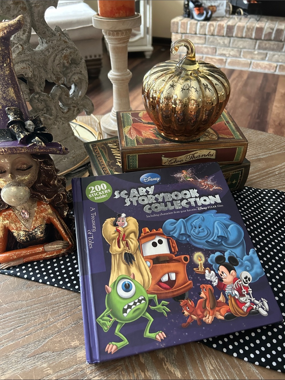 Disney & Pixar Scary Storybook Collection Halloween Kids Picture Children’s Book